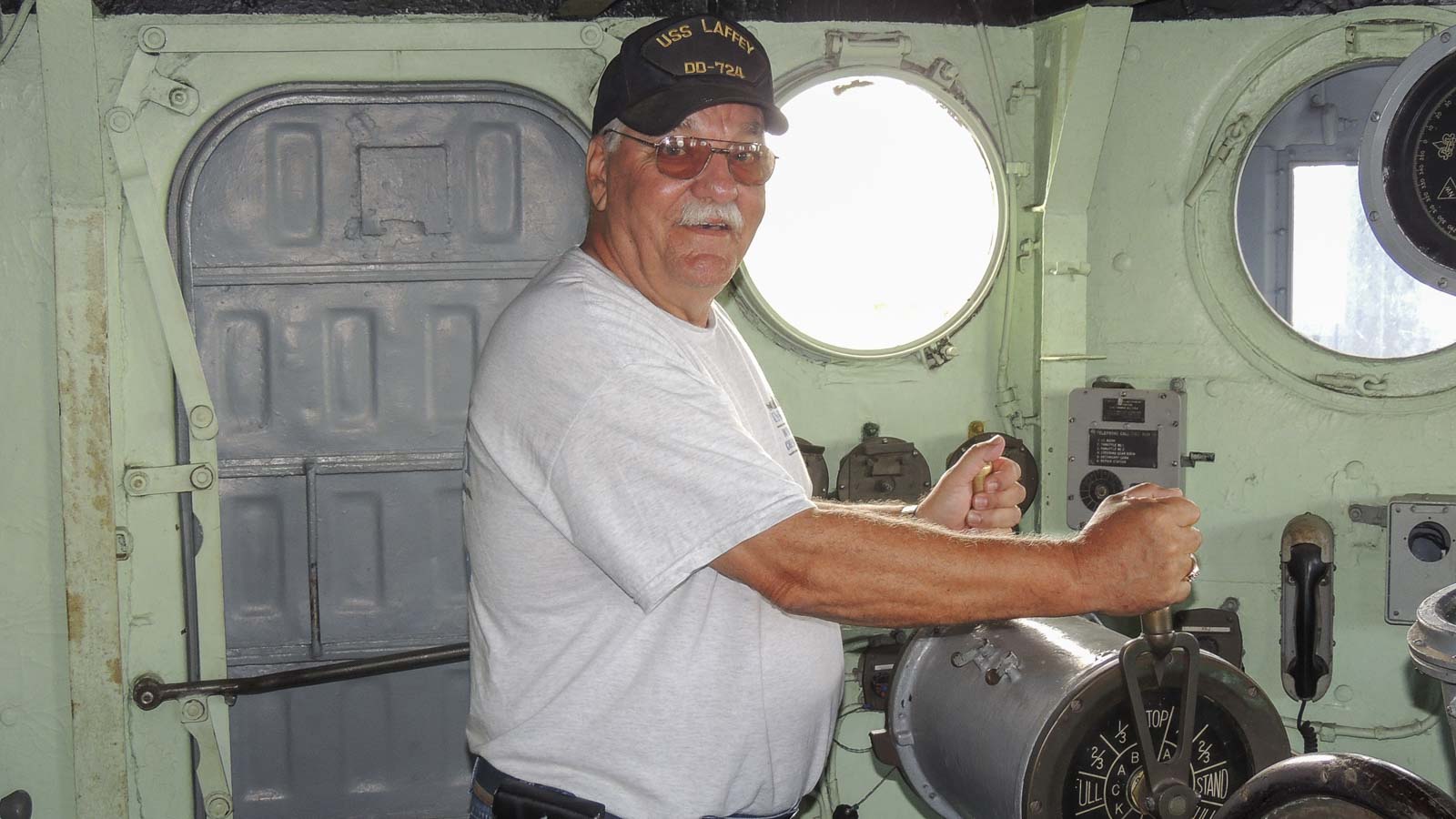 Old Man Driving The Ship - Patriots Point Foundation