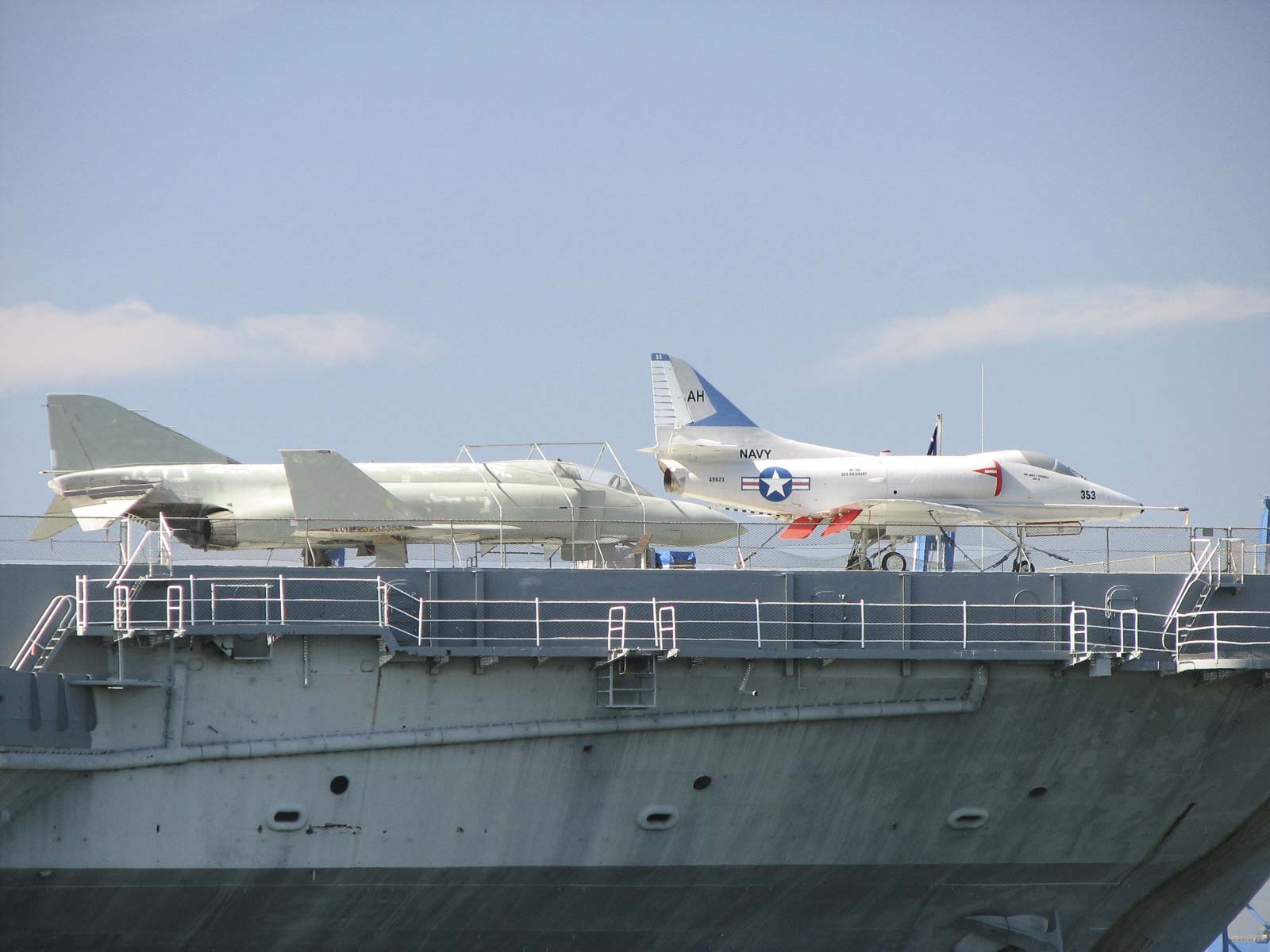 Two Aeroplanes In The Airport - Patriots Point Foundation